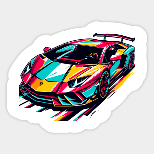 Lamborghini aventador Sticker